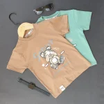 تیشرت دخترانه و پسرانه بچگانه ۱ تا ۸ سال سوپر پنبه طرح خرس تدی